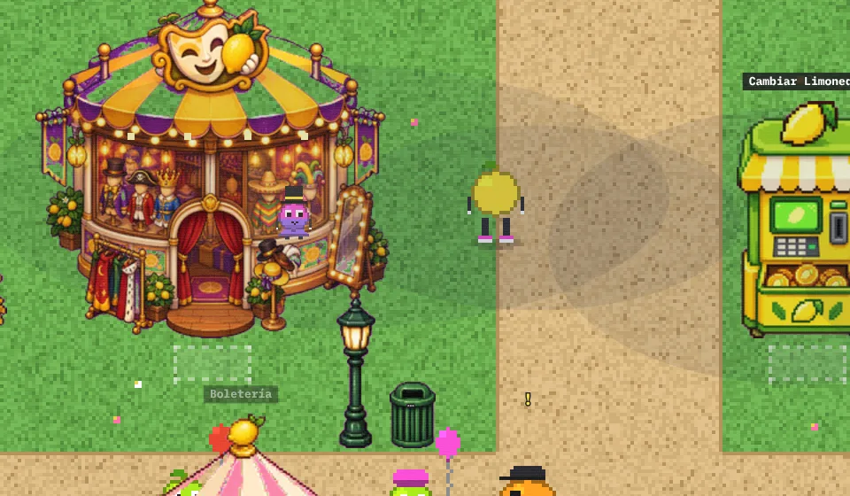 La tienda de disfraces del parque