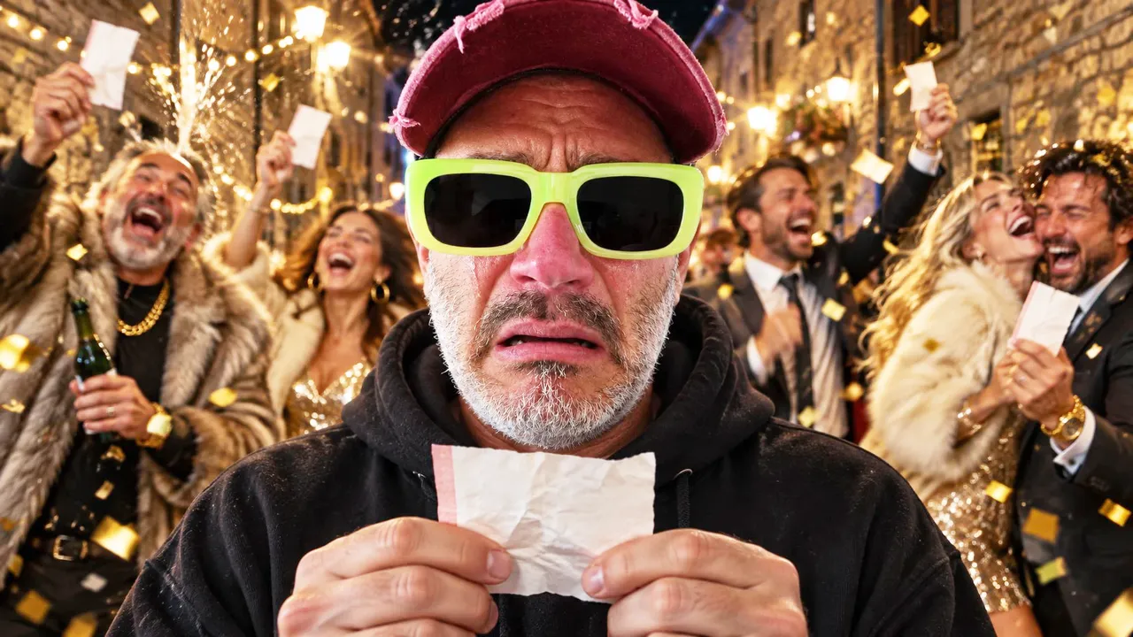 Todo el pueblo ganó la lotería, MENOS UNO